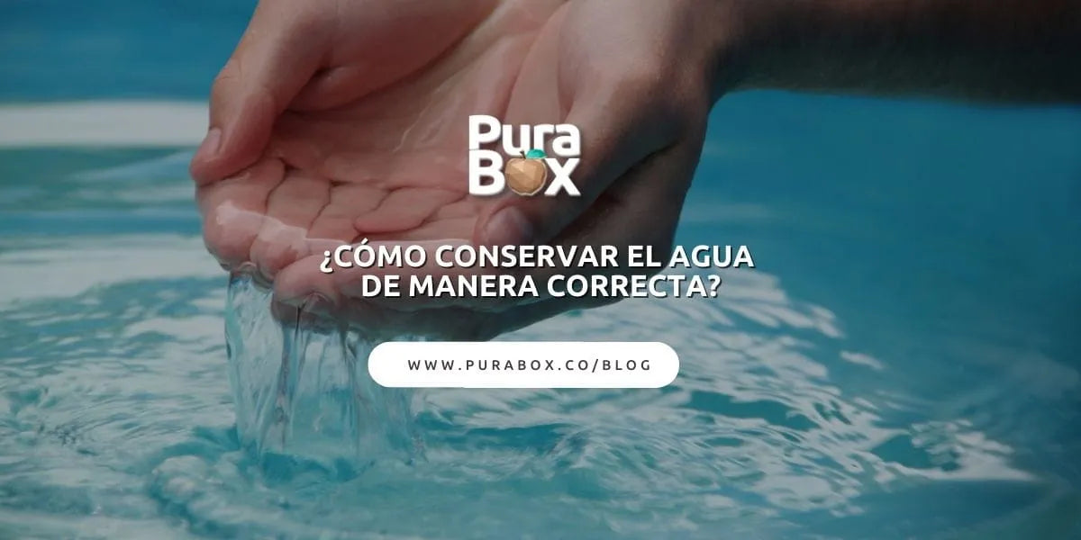 ¿Cómo conservar el agua de manera correcta?