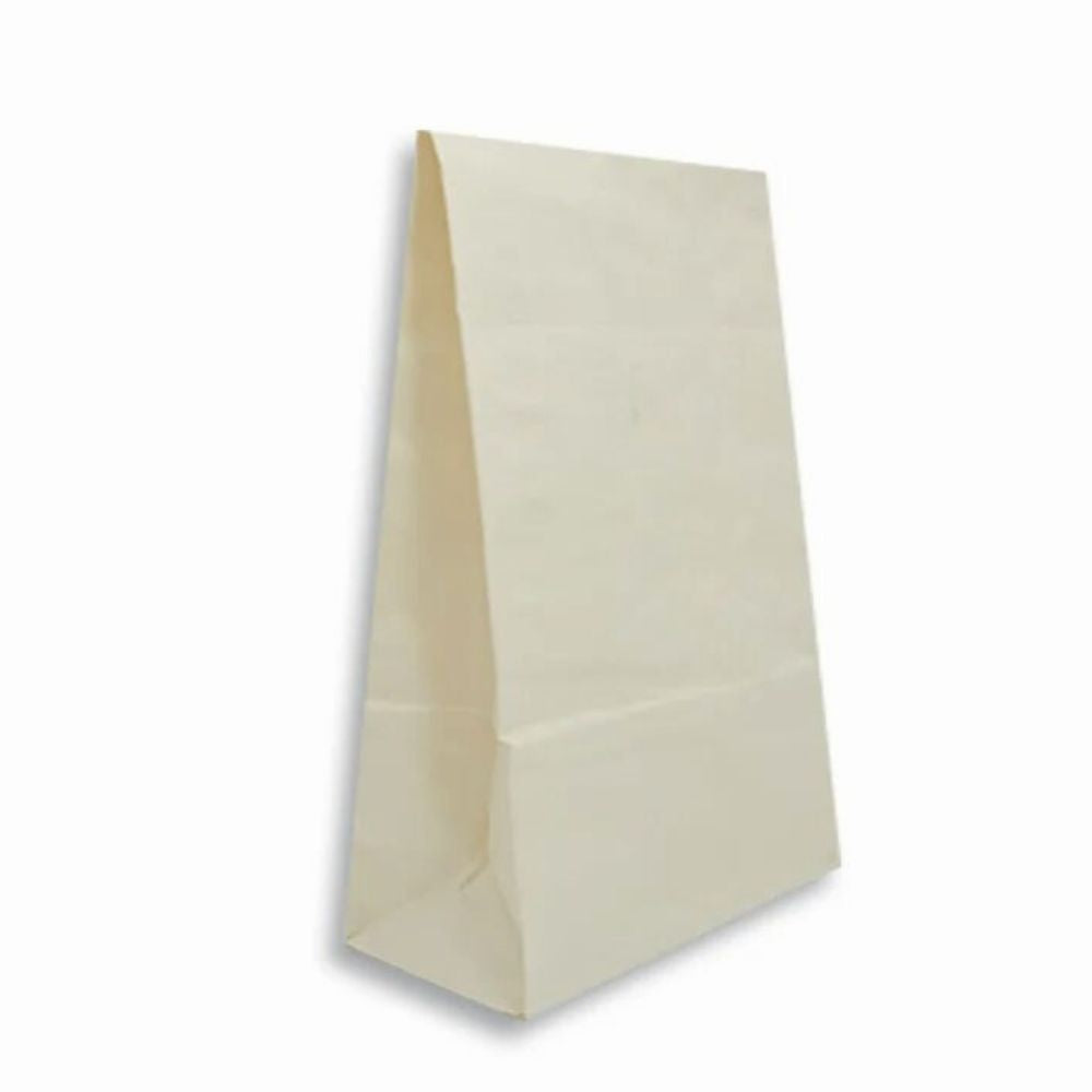 Bolsa de papel Earth Pact sin manija base cuadrada | 20 Lb - 60 gr