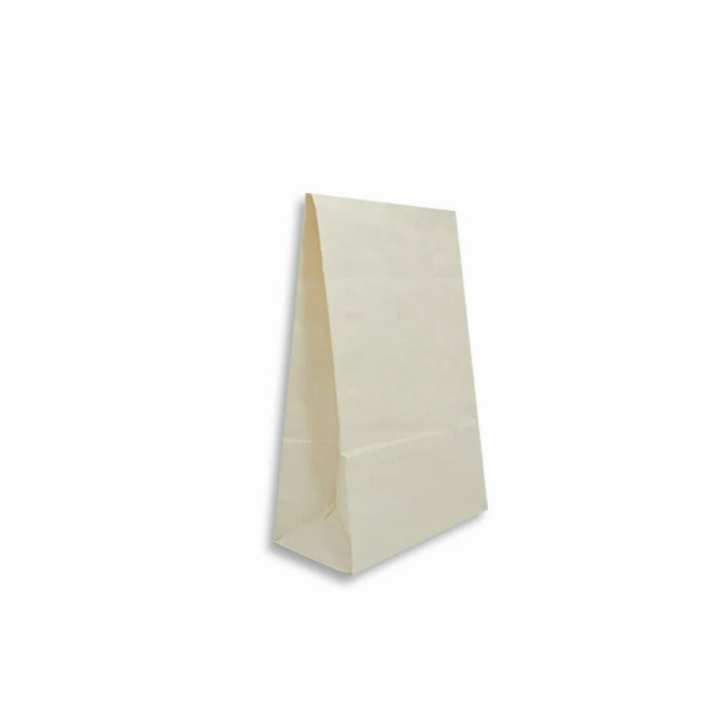 Bolsa de papel Earth Pact sin manija base cuadrada | 6Lb - 45 gr