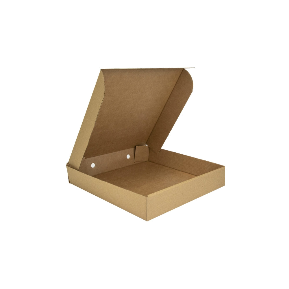 Caja de cartón Kraft para Pizza | 30 cm x 30 cm