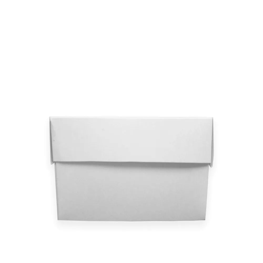 Caja Plegadiza Blanca para Hamburguesa 12cm x 12cm x 9 cm