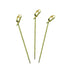 Pincho de Bamboo "Verde especial" 15 cm / Paquete x 100 Uds