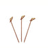 Pincho de Bamboo "Rojo" 9 cm / Paquete x 100 Uds