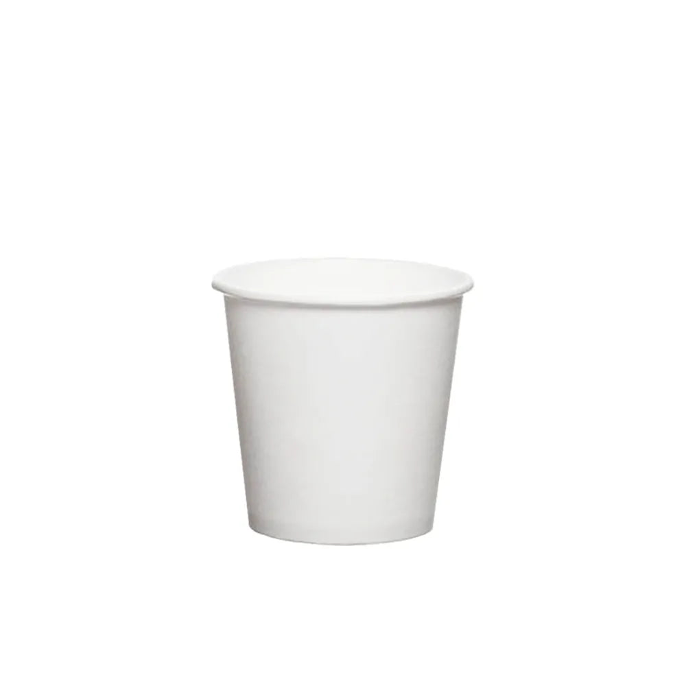 Vaso de cartón blanco para bebidas | 4oz - 118 ml